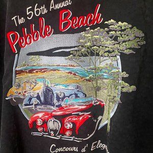 Vintage Pebble Beach silk shirt